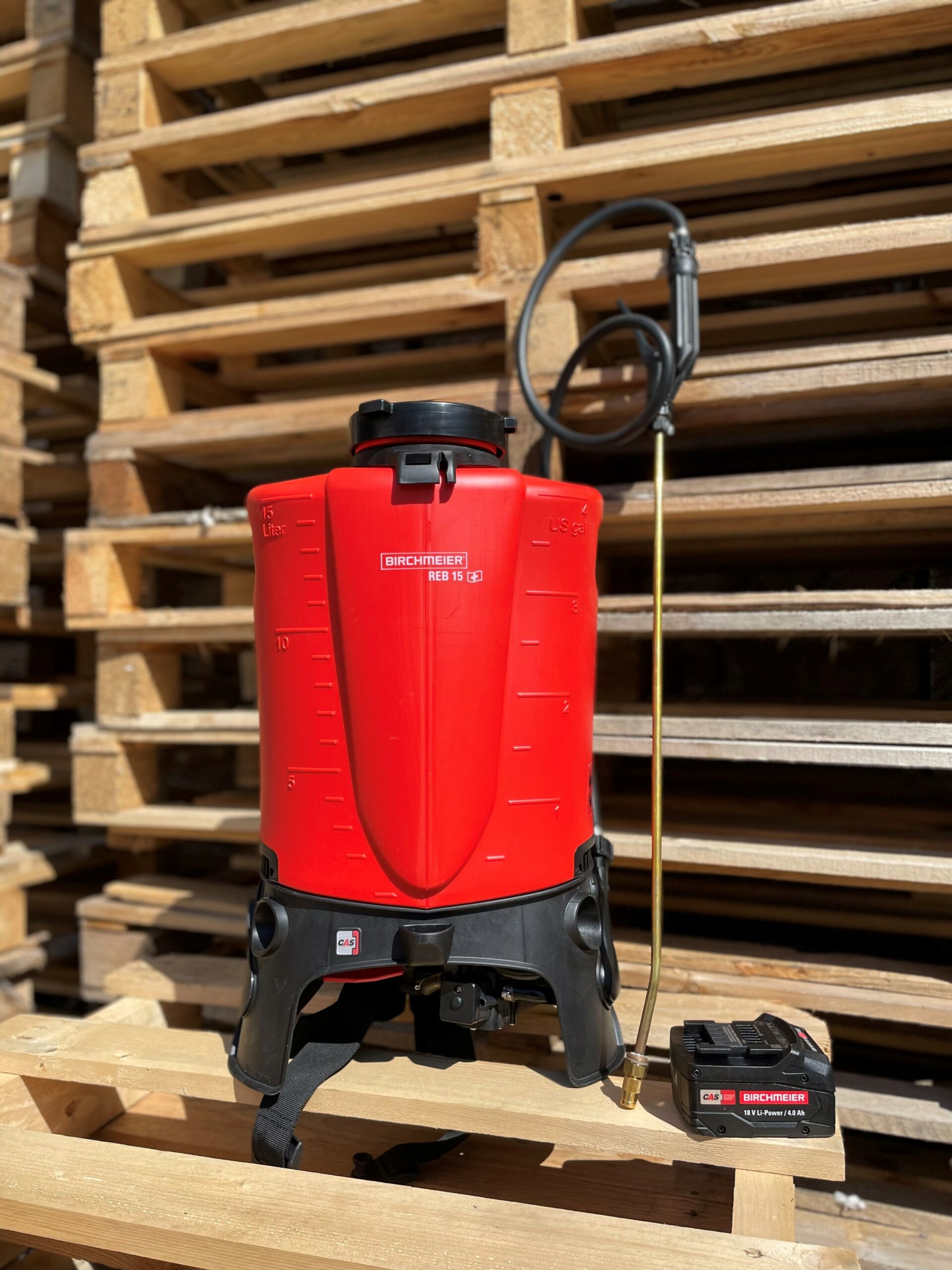Pulvérisateur BIRCHMEIER REB 15 électrique